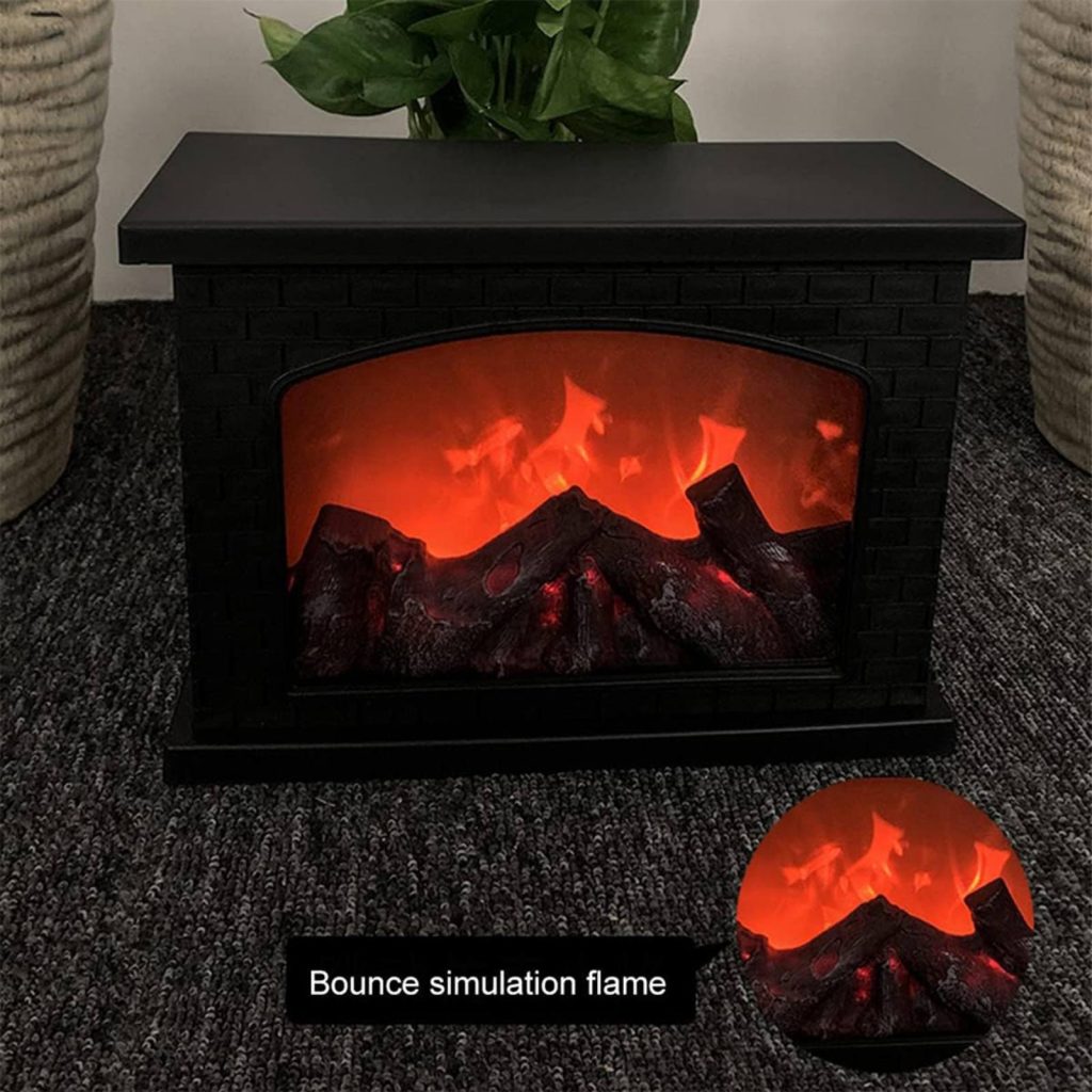 Dekorativni led kamin 33x12x24cm