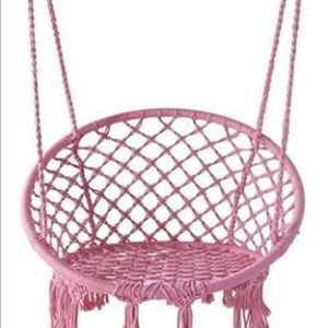 Ljuljaška GNEZDO ljuljaška za dvorište, terasu, bastu Pink