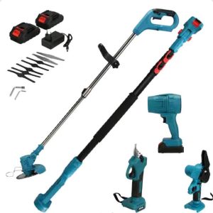 5u1 aku set testera makaze fen trimer teleskop sipka  Makita