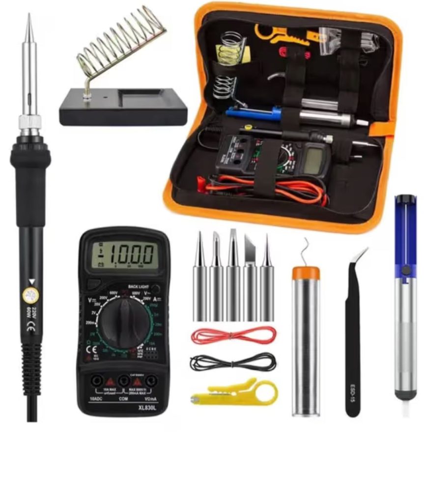Set za lemljenje i multimetar elektricarski set