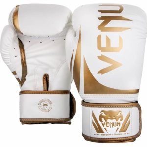 Rukavice za boks VENUM bele za sparing