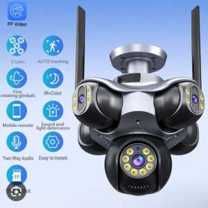 Wifi PTZ kamera – 5 sočiva  20MP ultra HD
