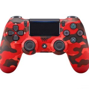 Dzojstik za Sony PS4 bezicni PS4 Dzojstik Maskirni Crveni