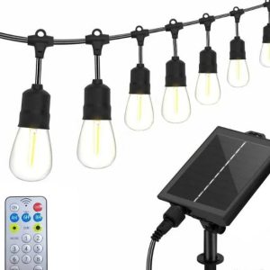 Sijalice 10 kom set RIXME solarno punjenje