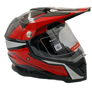 Kaciga MOTO CROSS crvena
