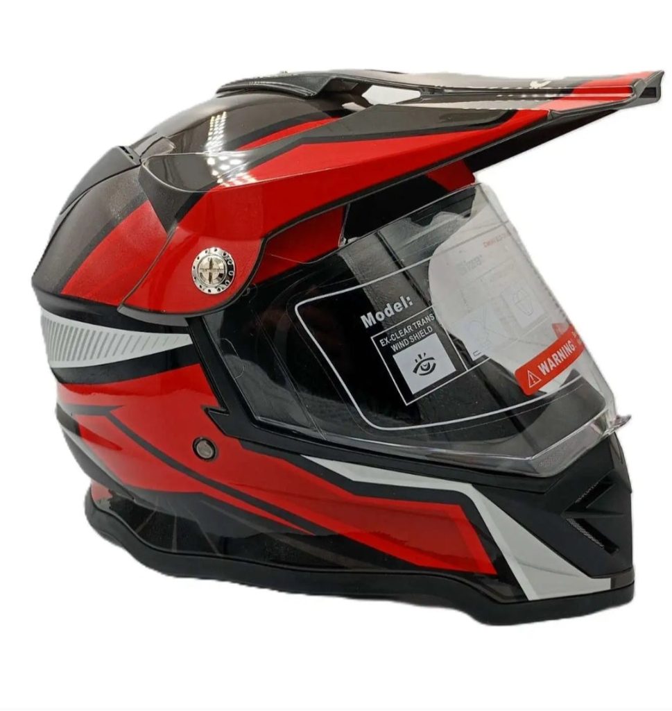 Kaciga MOTO CROSS crvena