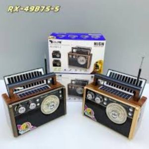 Radio tranzistor GOLON RX 4987S-S solarni