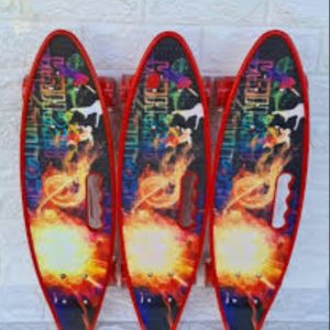 Penibord skejtbord crveni 60cm