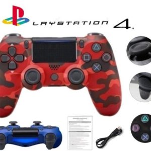 Bezicni dzojstik za PS 4 crveni maskirni