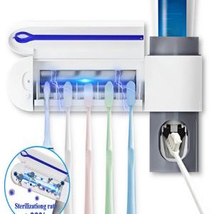 Držač za četkice za zube sa UV sterilizatorom