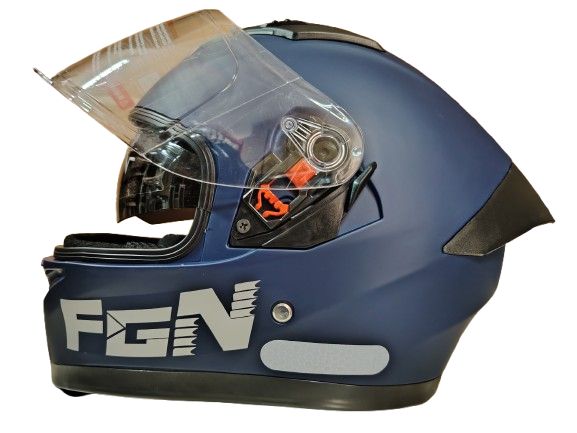 Kaciga za motor FULL FACE teget