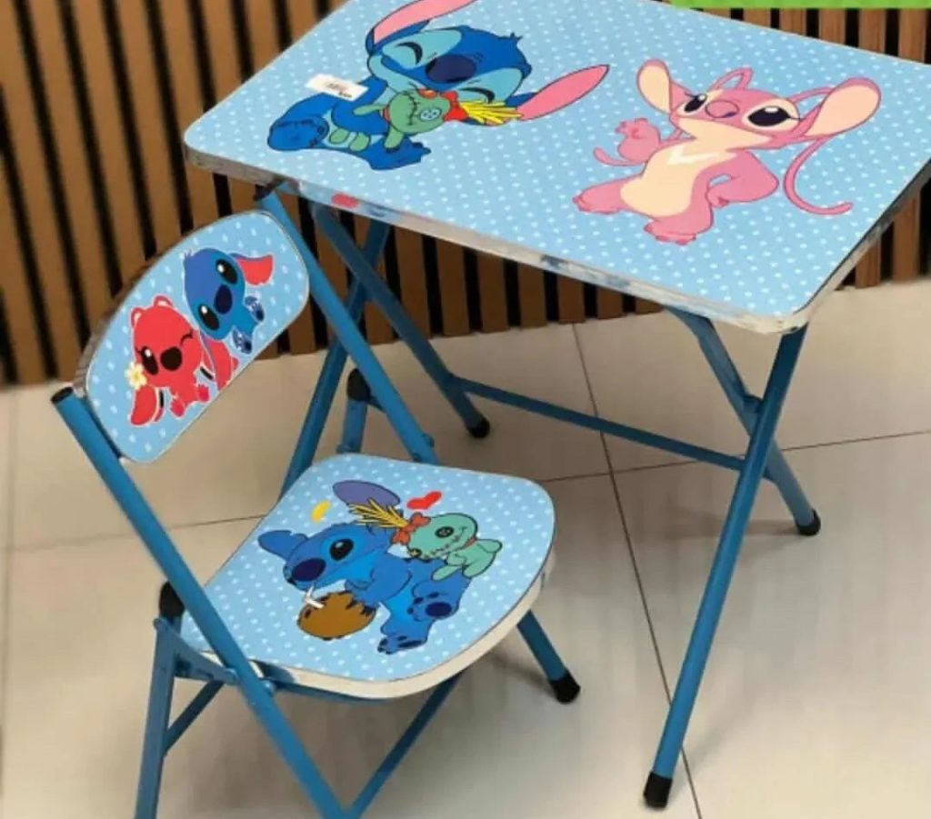 Deciji sto i stolica set Stitch