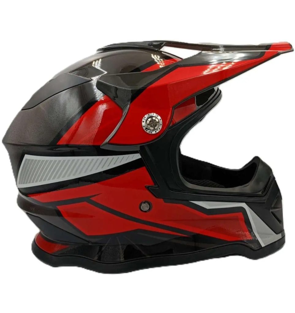 Kaciga MOTO CROSS crvena