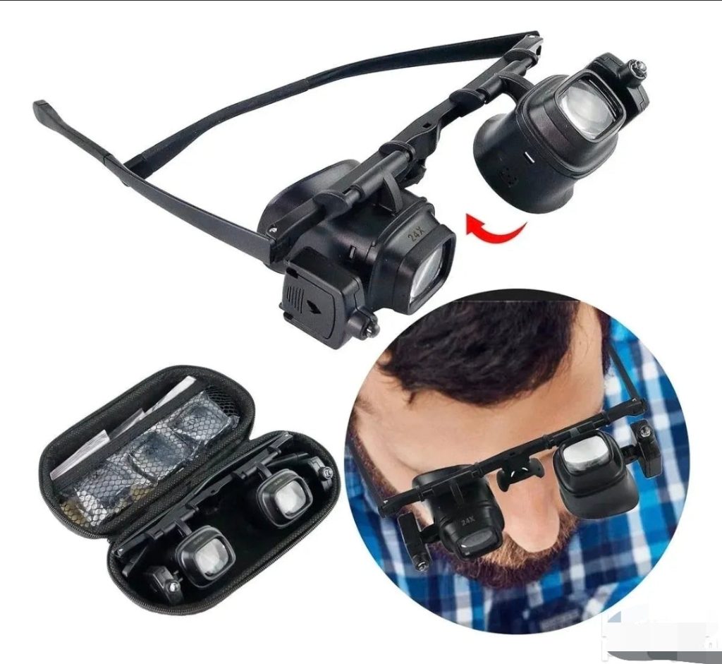 Led naočare sa lupom