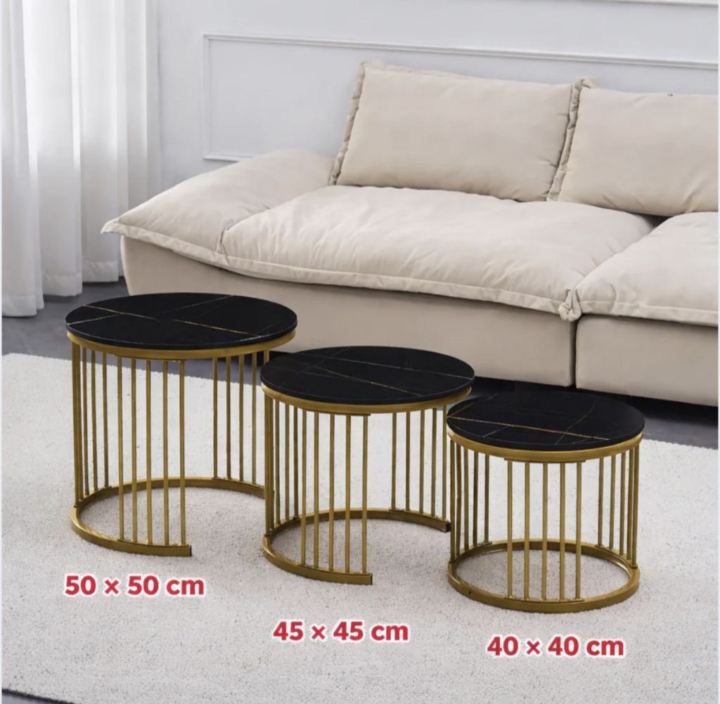 Stolovi set od 3
